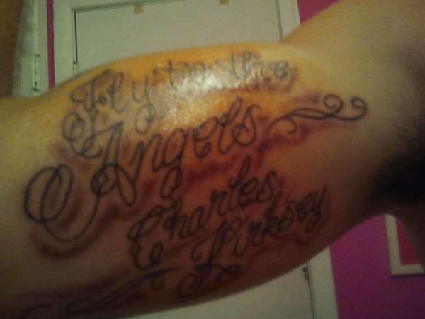 Fly to the angles tattoo