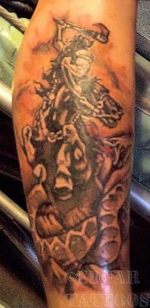 Frank Frazetta's Death Dealer tattoo tattoo