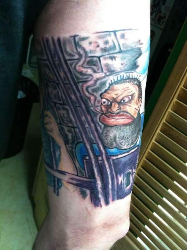 Frenzal Rhomb tat tattoo