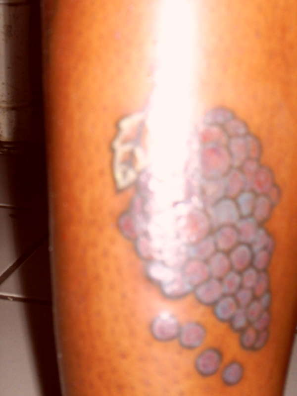 Fruit Leg 4 tattoo