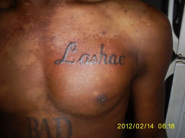 Girls name tattoo