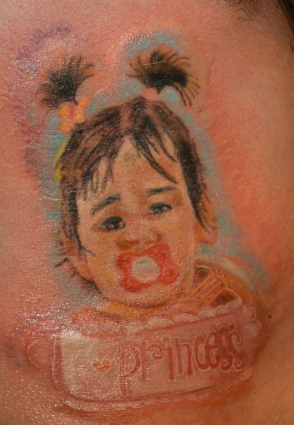 My first portrait. tattoo