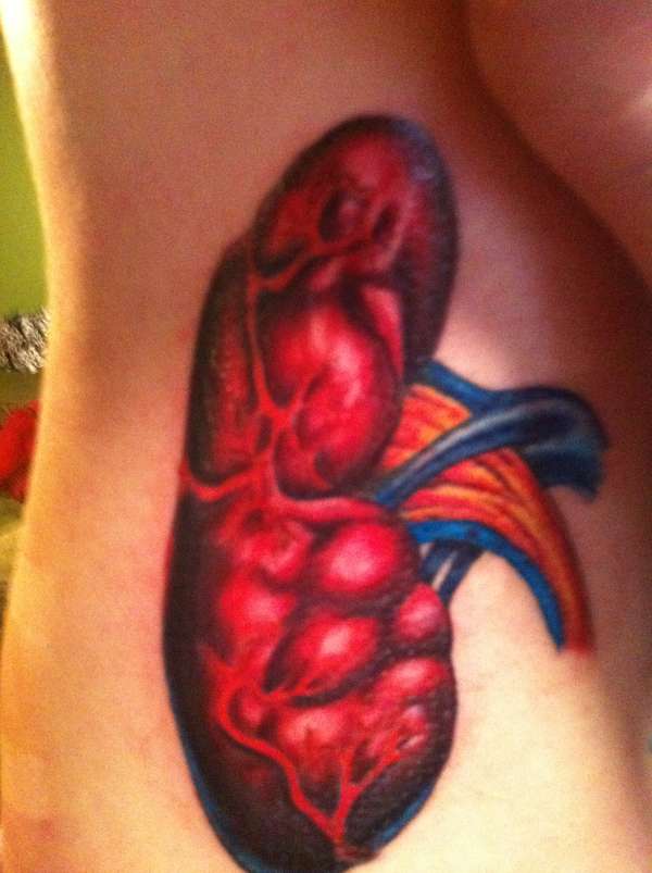 My new kidney tattoo
