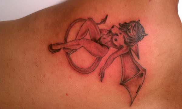 Pin up girl tattoo