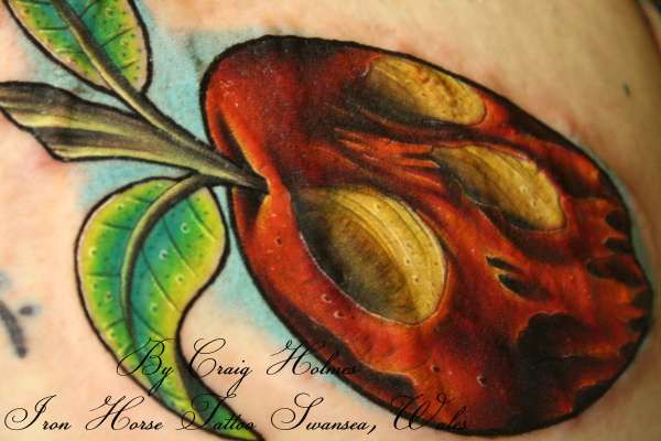 Snow white apple tattoo tattoo