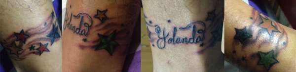 Stars, nautical stars etc tattoo