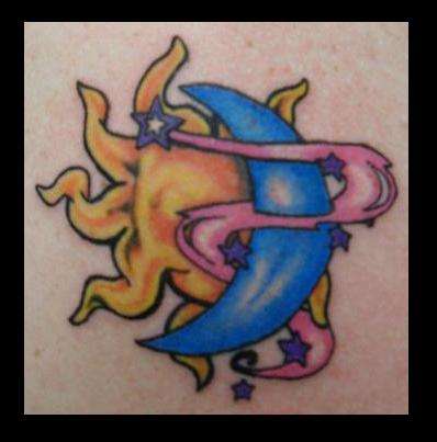 Sun & Moon tattoo