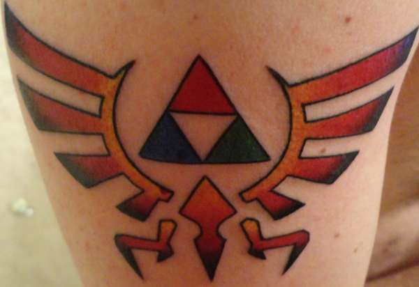 Triforce tattoo! tattoo