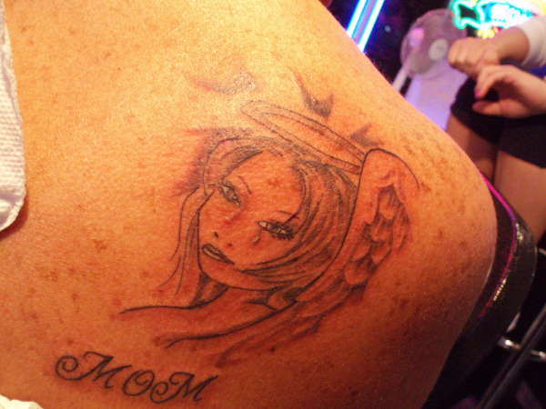 angel tattoo