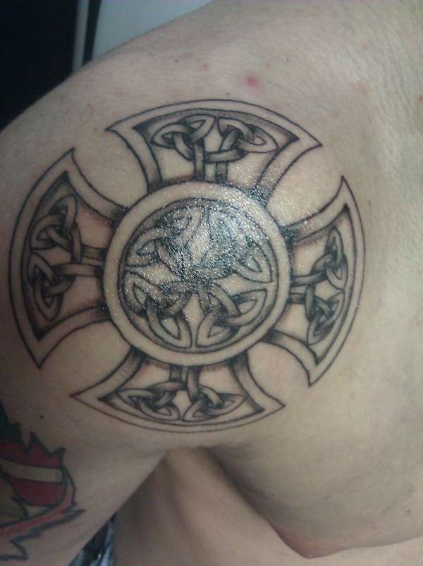 celtic cross tattoo