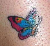 My dinky lil butterfly tattoo