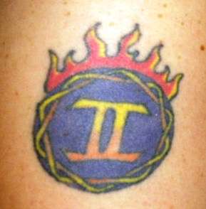 Gemini Fire tattoo