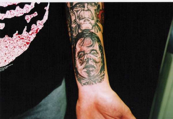 Exorcist tattoo