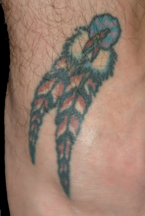 Feathers tattoo