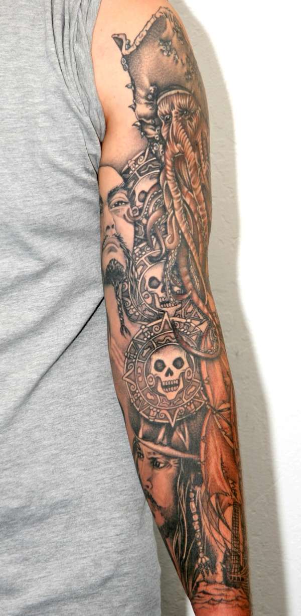 pirates of carribean tattoo