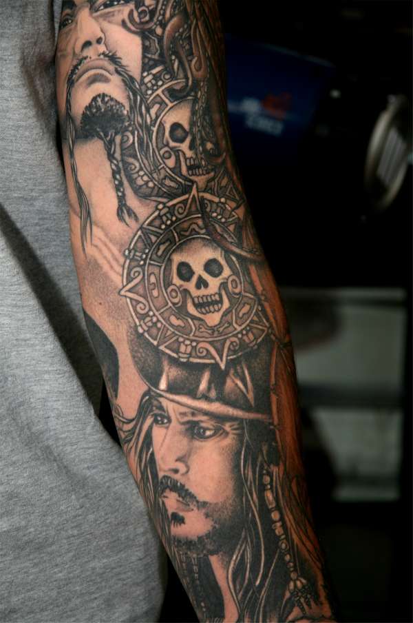 pirates of carribean tattoo