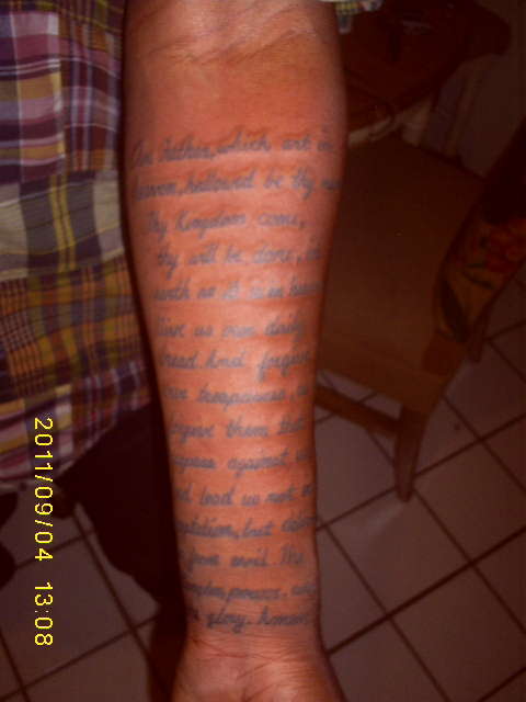 scripture tattoo