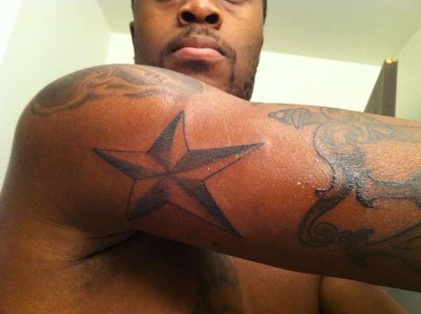 Black Star tattoo