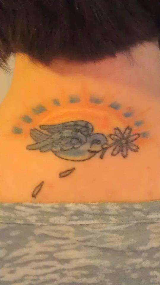 Bluebird tattoo