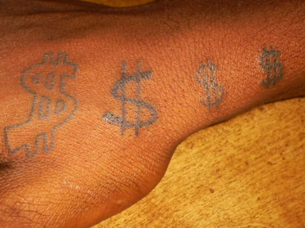 Bout Money tattoo