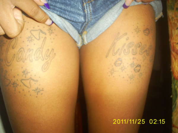 Candy kisses (complete) tattoo