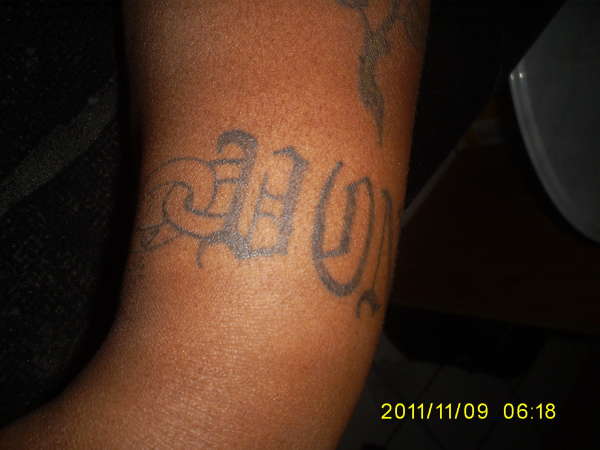 Chain link bracelet w/ name (part 2) tattoo
