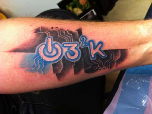 Computer "Geek" tattoo