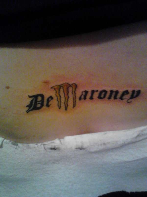 DeMaroney tattoo