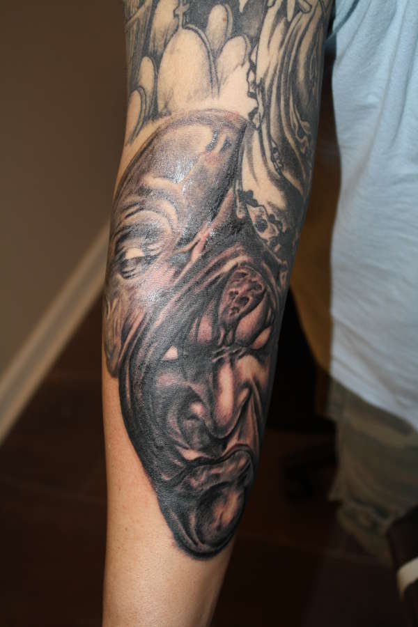 Evil2 tattoo