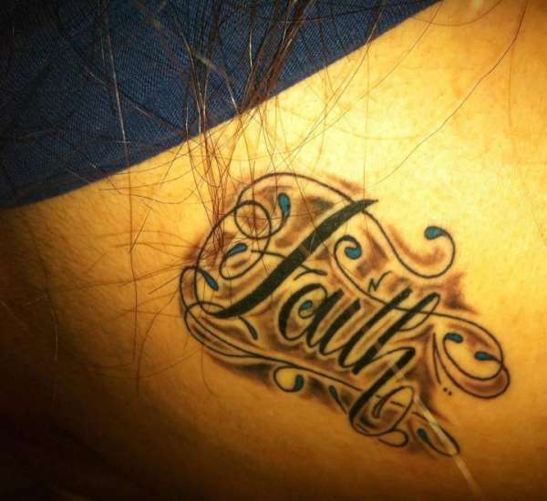 FAITH tattoo