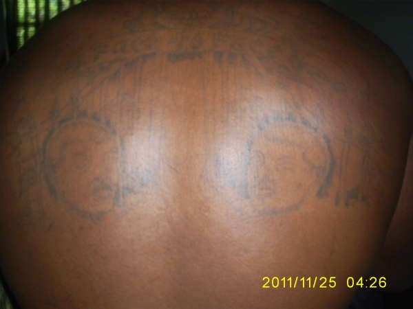 Face to Face (before) tattoo
