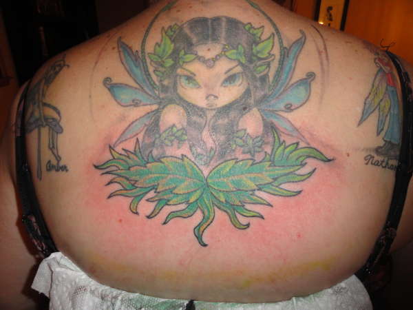 Fixed up Fairy tattoo