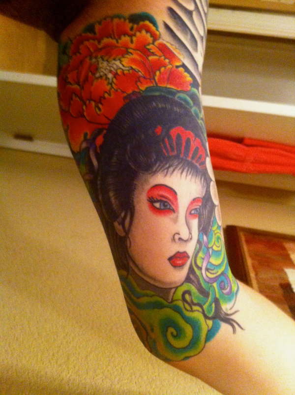 Geisha (Cover-Up) tattoo