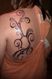 Guitar tattoo