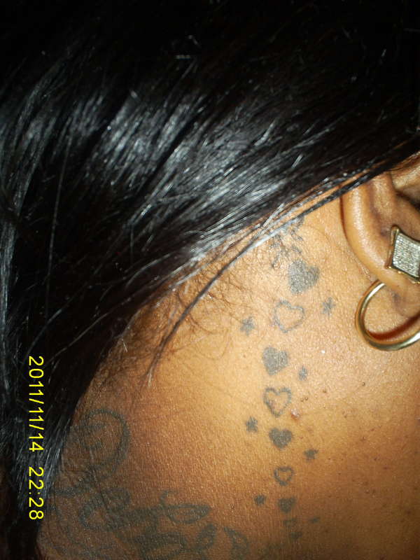 Hearts and Stars tattoo