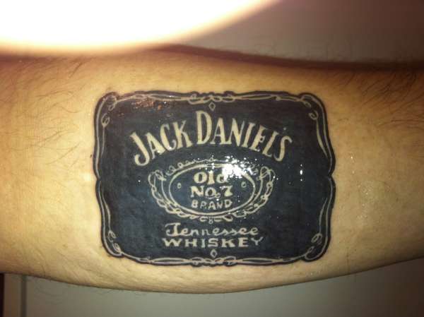 Jack Daniels tattoo