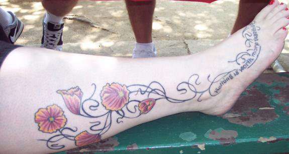 Leg Tattoo tattoo
