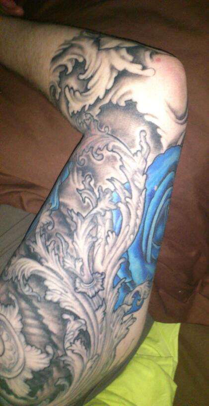 More work... tattoo