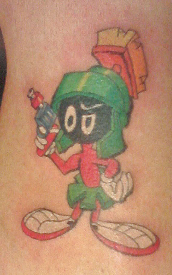 marvin the martian 2011 tattoo marvin the martian 2011 tattoo