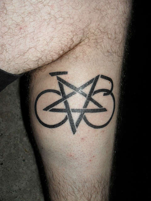 Pentabike tattoo