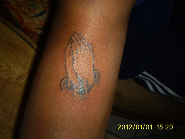 Praying Hands tattoo