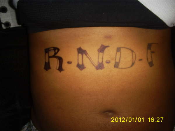 R.N.D.F. (Fix 1 of 2) tattoo