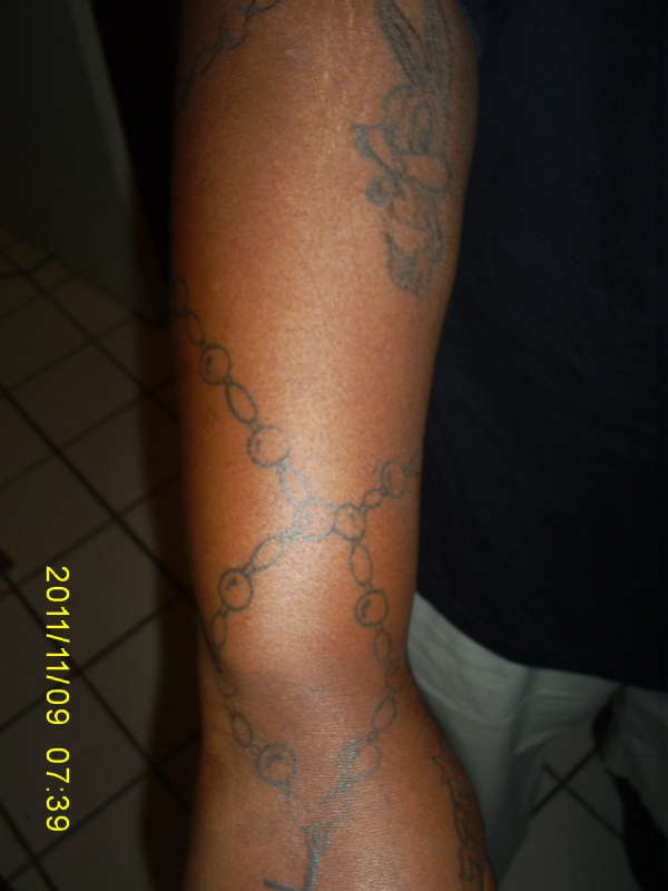 Rosary (part 3of 4) tattoo