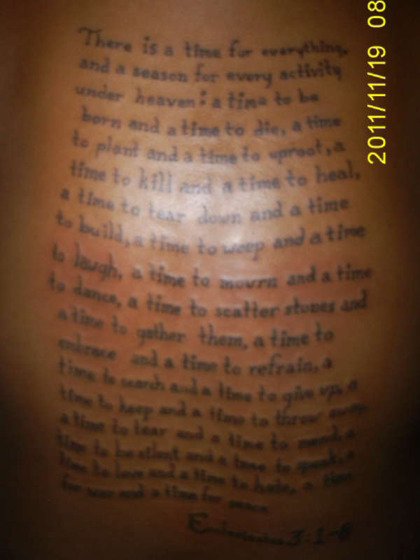 Scripture (part 2of 3) tattoo