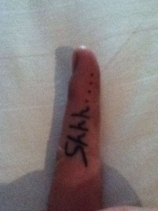 Shhh tattoo
