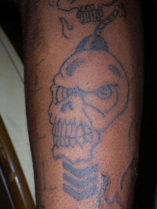 Skulls (part of sleeve part 2) tattoo