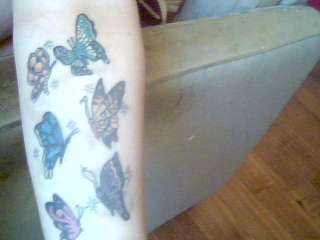butterflies tattoo