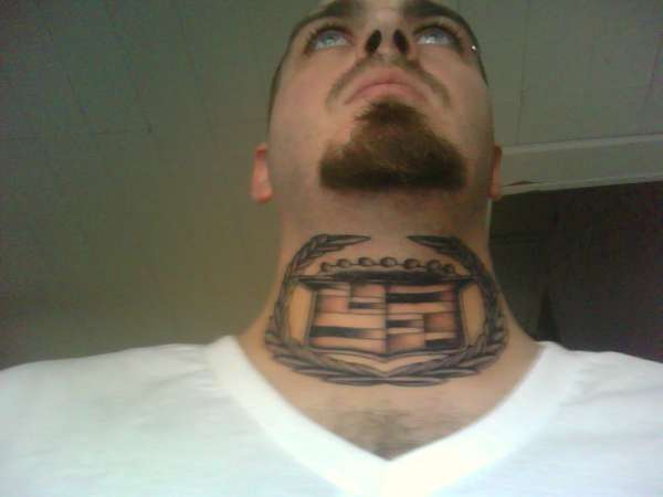 cadillac emblem tattoo