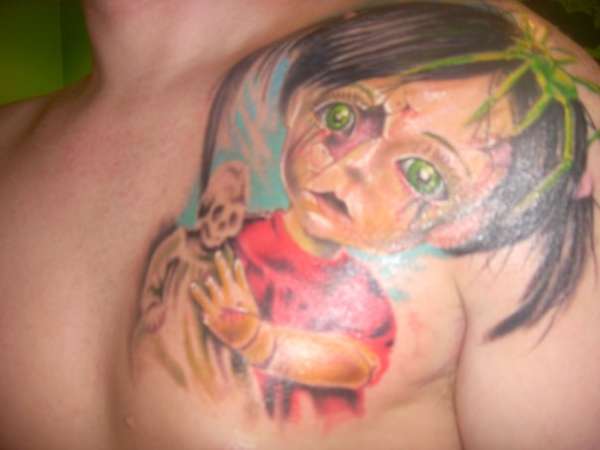 dead baby doll tattoo