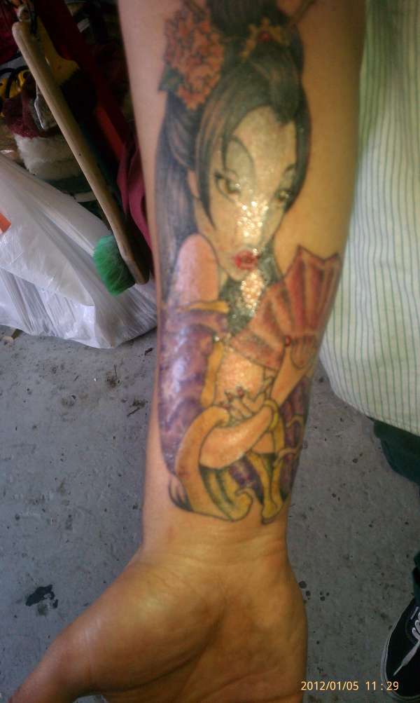geisha tattoo